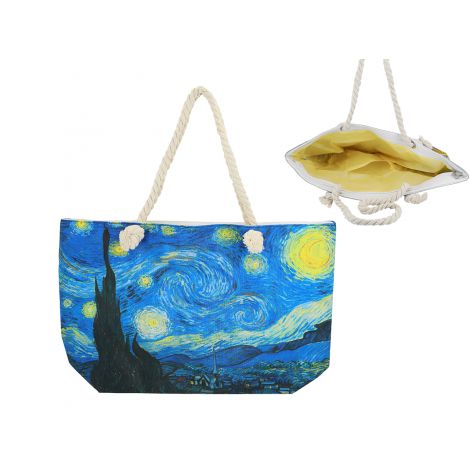 Torba z uszami ze sznurka Carmani V. van Gogh, Gwiaździsta Noc